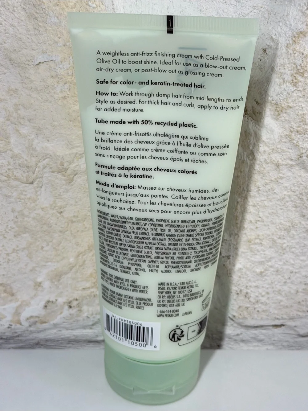 ⭐ FEKKAI BRILLIANT GLOSS FINISHING CREAM 3.4 OZ