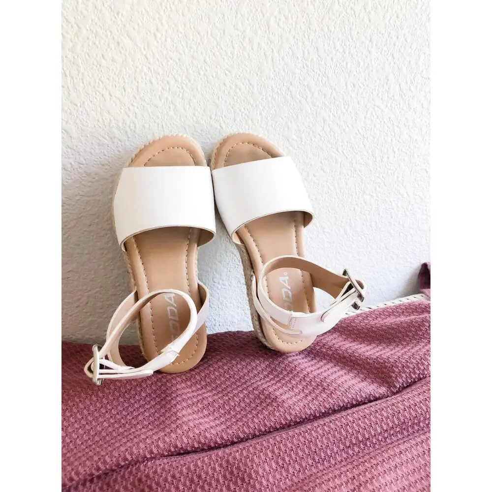 Sunny Adventures Espadrille Ankle Strap Minimalist Sandals 12