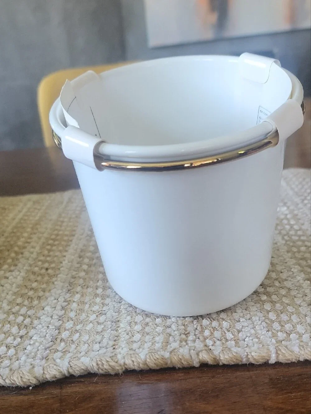 IKEA white metal