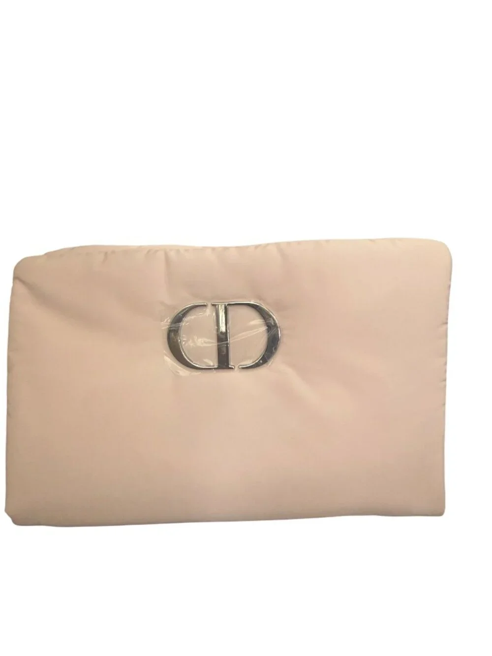 Dior Pink Puffer Makeup Pouch NWOT in box