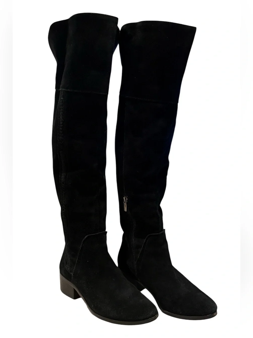 Vince Camuto - Women's Kochelda Over the knee boots. Size 7.5. Black Suede