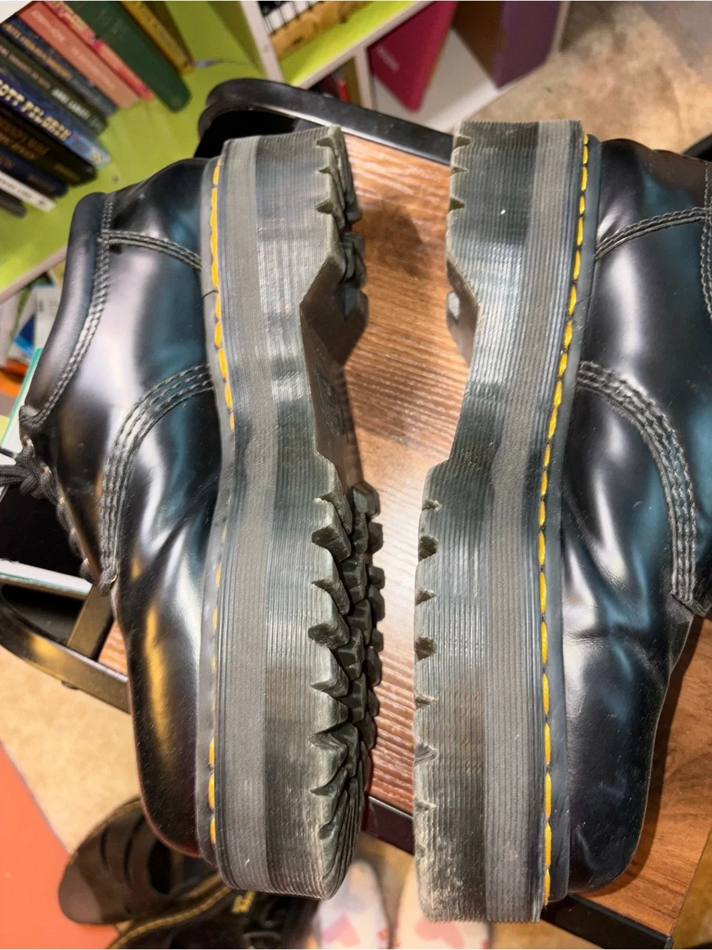 Dr. Martens platform upper