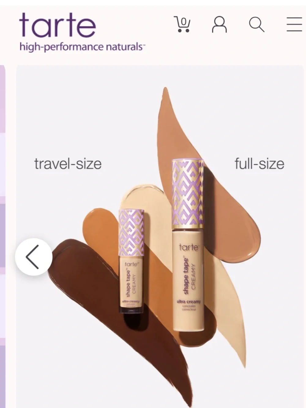 tarte Shape Tape Creamy Concealer - 63  H  Espresso honey,
