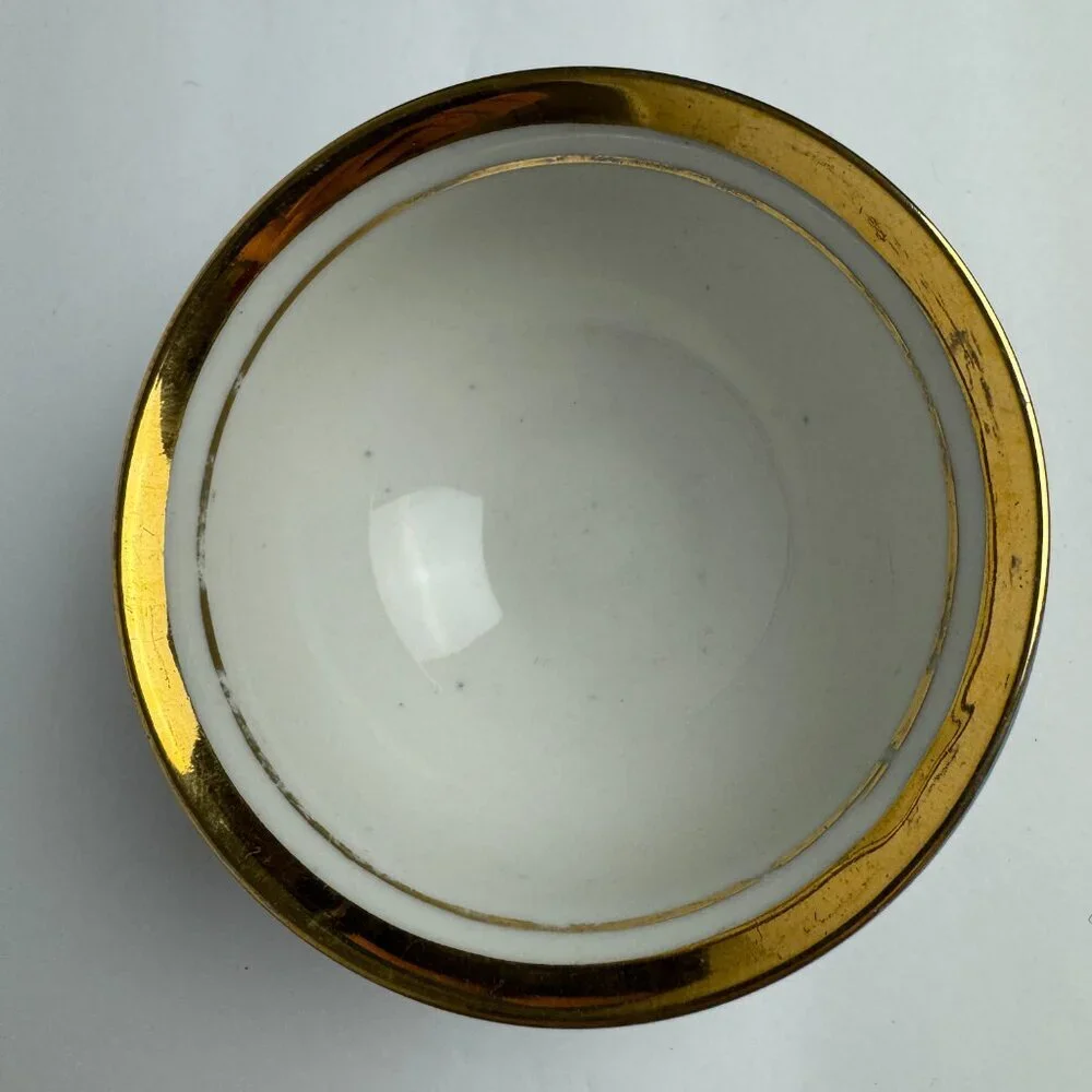 Vintage Uzbek Kazakh Tashkent Porcelain Tea Cup Pakhta