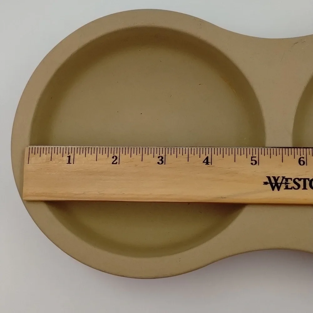 Pampered Chef Double Egg Microwave Cooker Stoneware