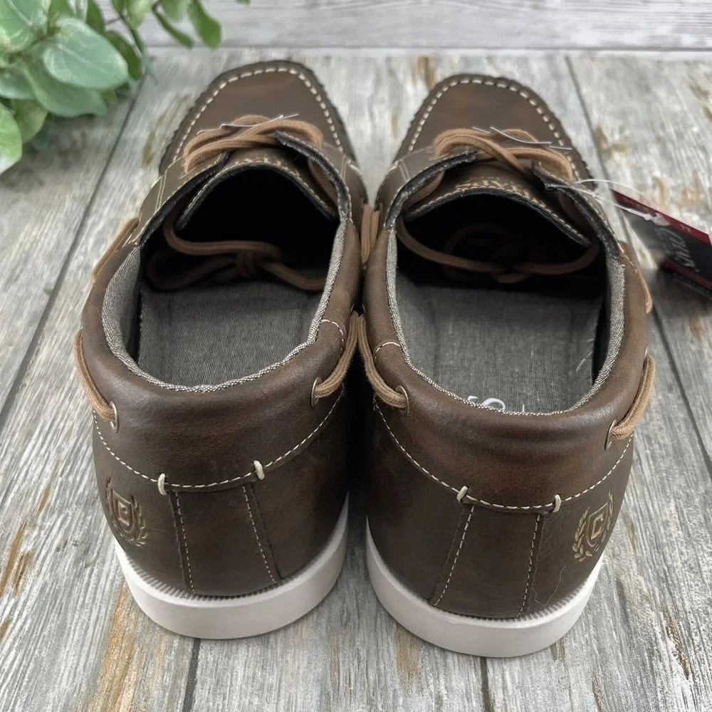 Men’s Chaps Benny Boat Shoes Size 10