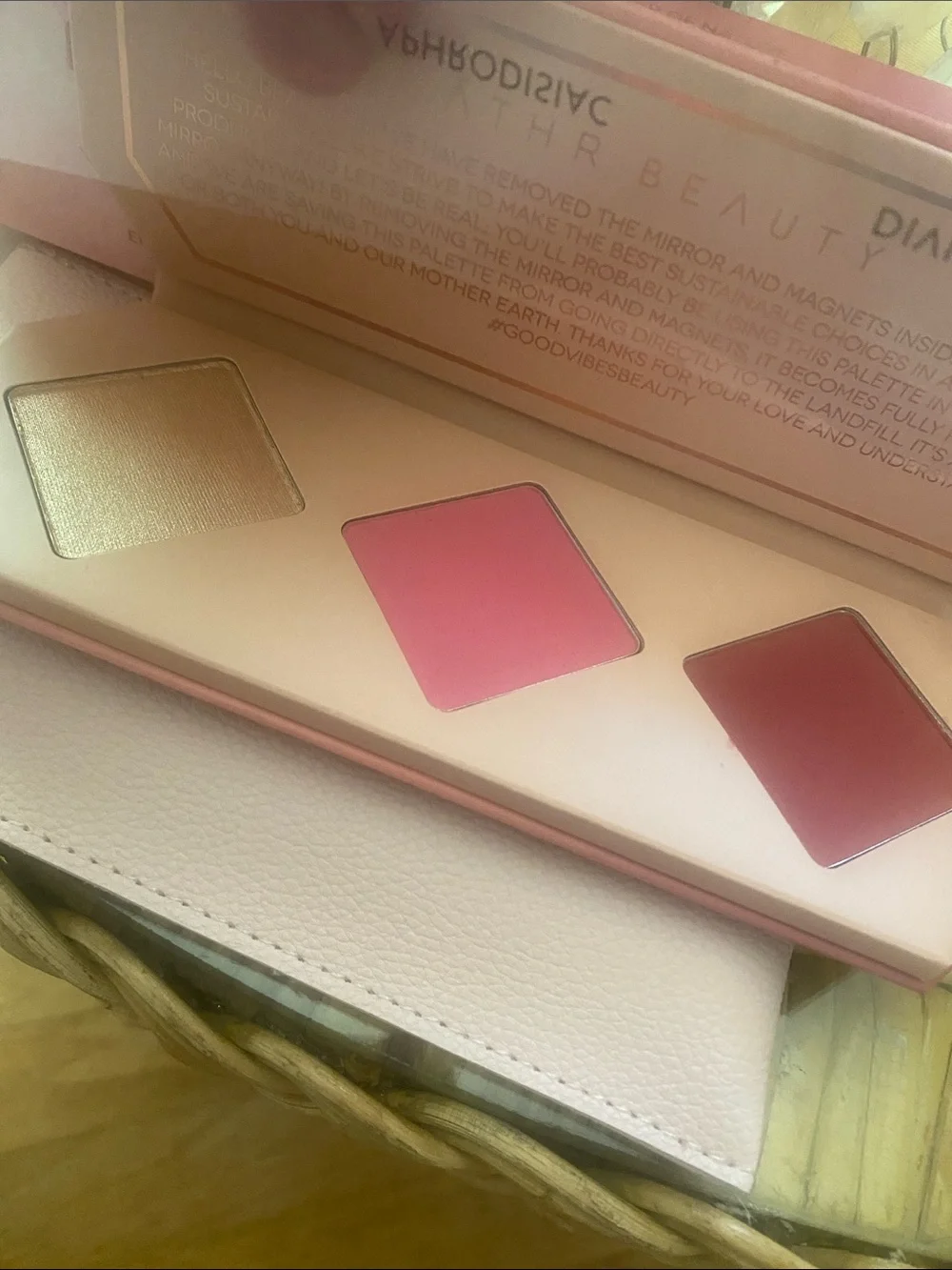 ATHR beauty pink crystal