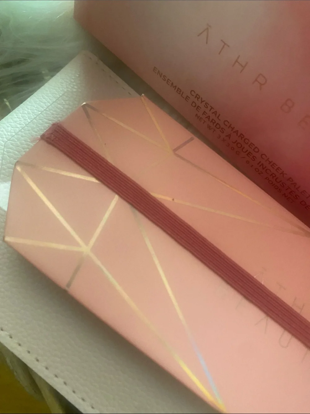 ATHR beauty pink crystal
