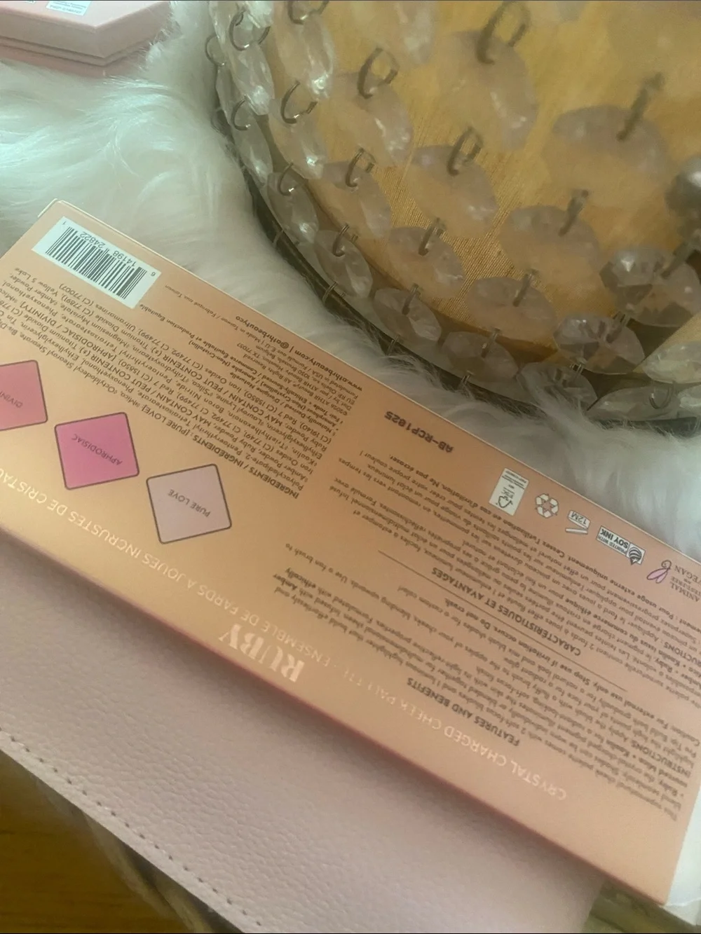 ATHR beauty pink crystal