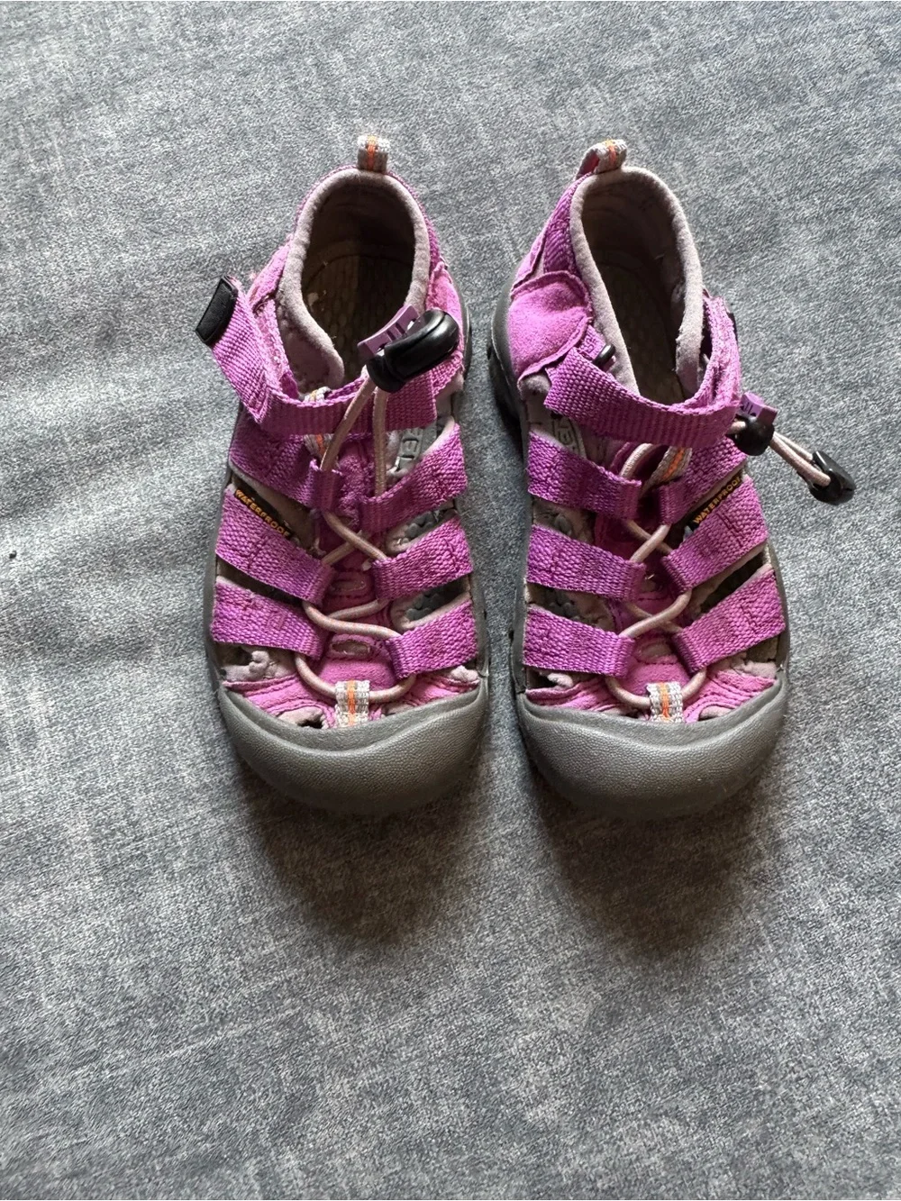 Keen Kids Pink/Purple Closed-Toe Adventure Sandal