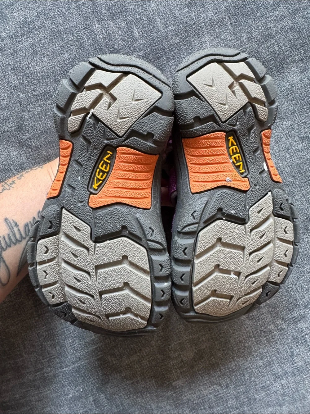 Keen sole upper protective