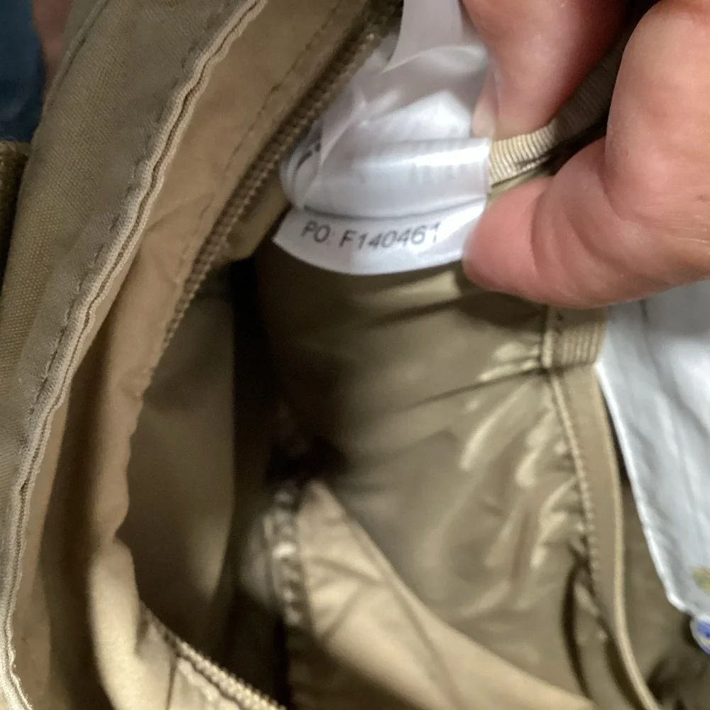 Fjallraven Tan Backpack with Iconic Design