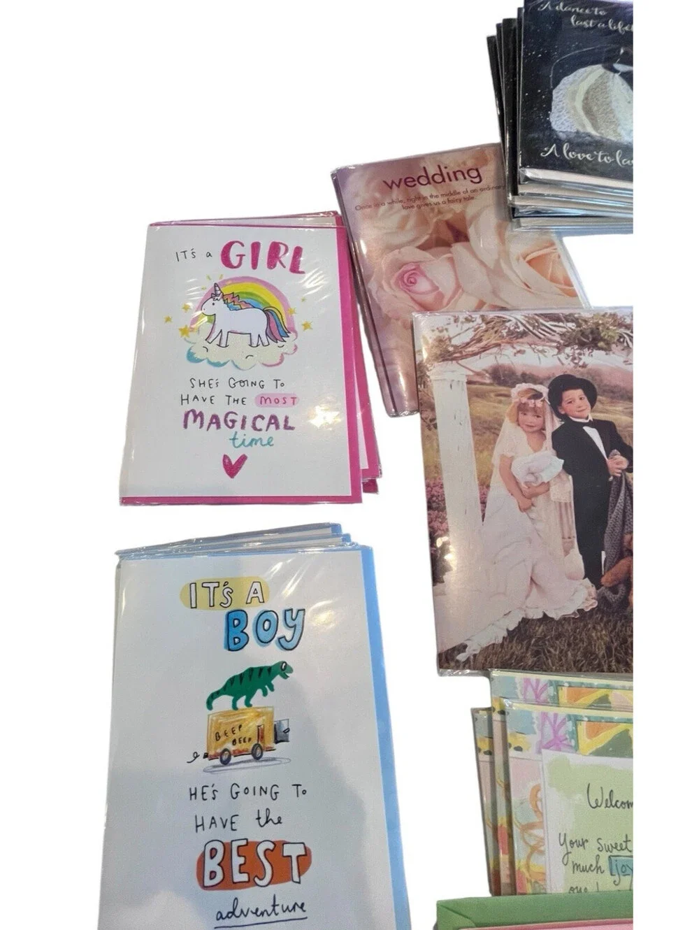 Greeting Cards-Wedding and New Baby Bundle 32 Cards & Envelopes New GC109