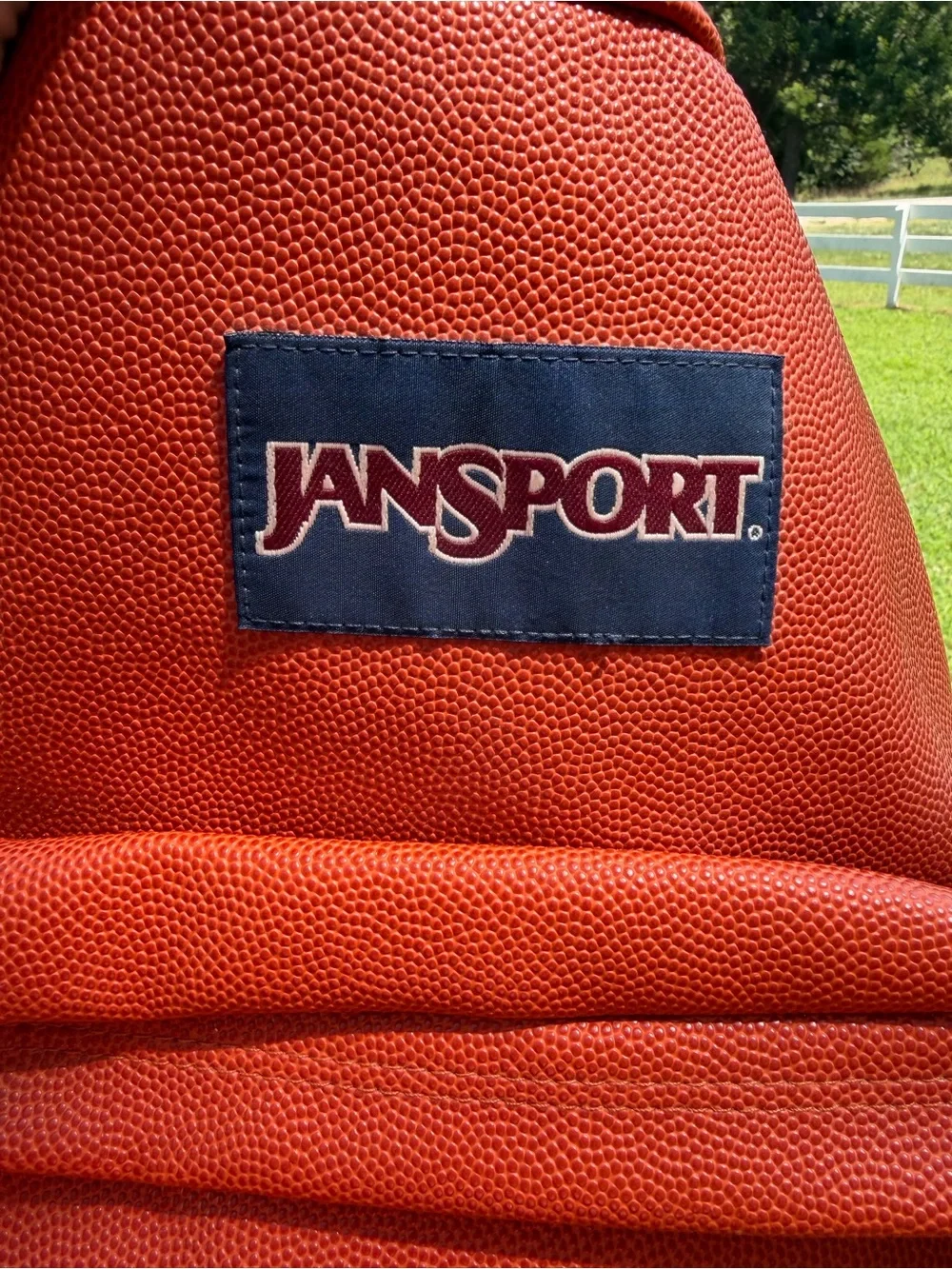 Jansport Backpack in Basketball Orange