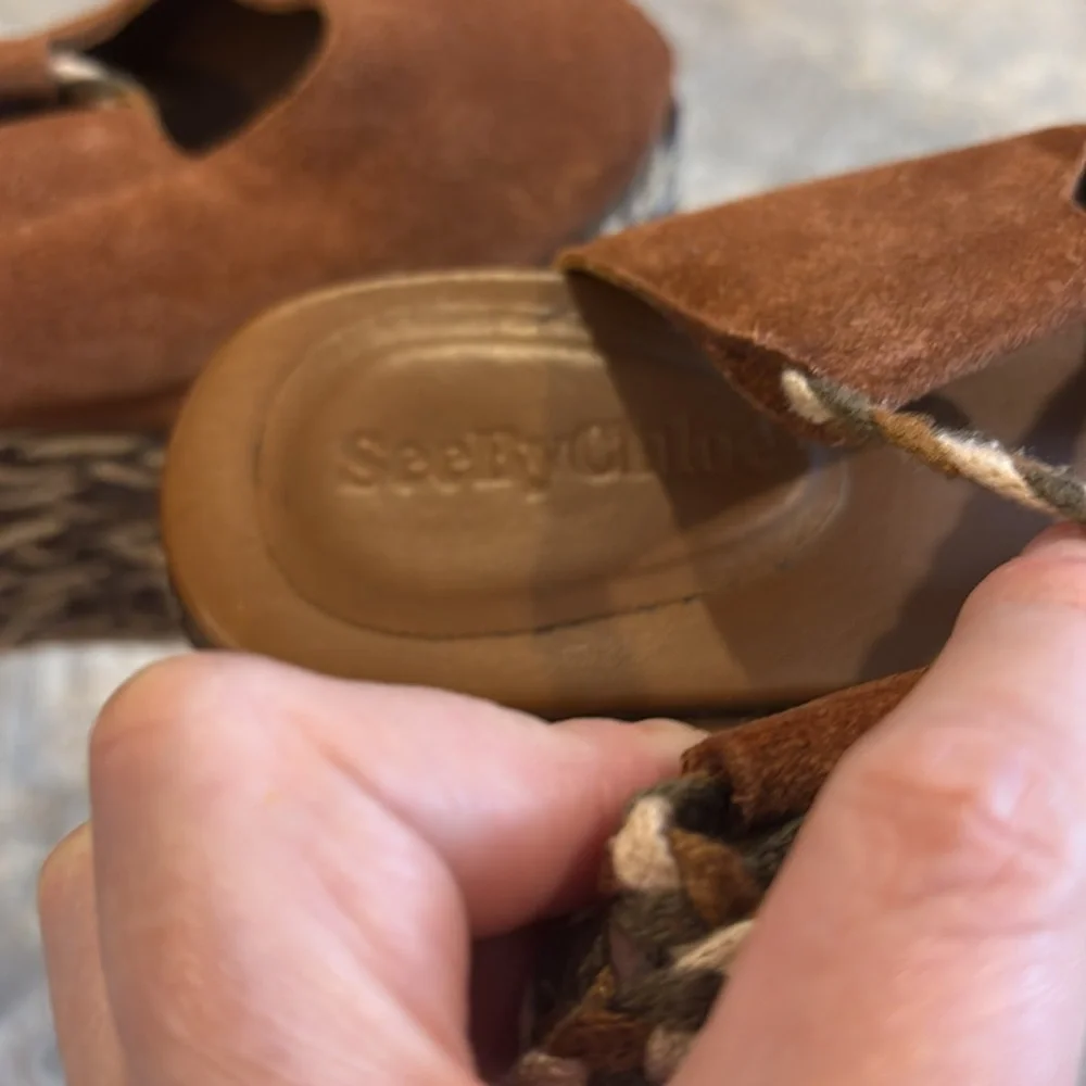 See By Chloe brown suede