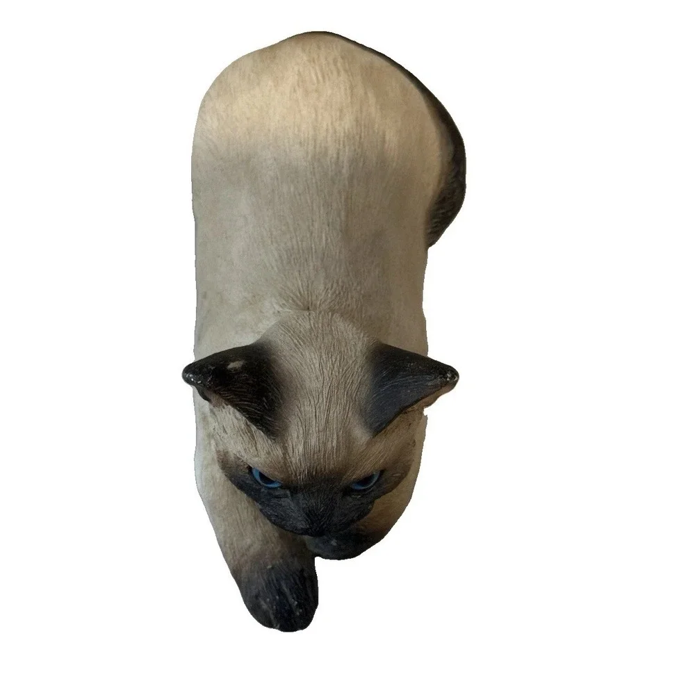 1983 Creations by Carole Siamese Cat Figurine Vintage Collectible CC40508