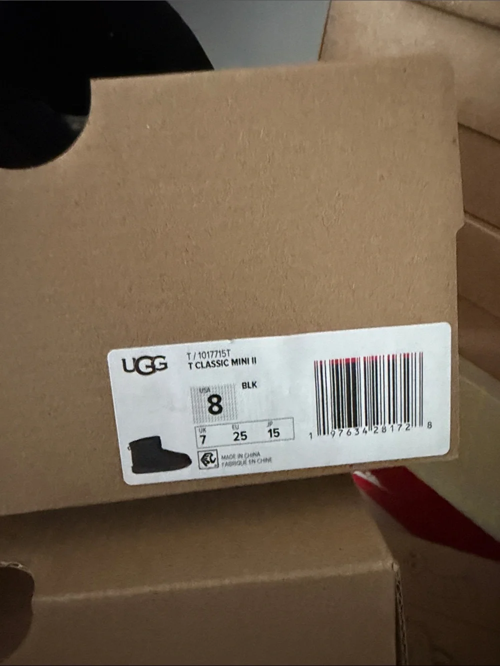 UGG box suitable or