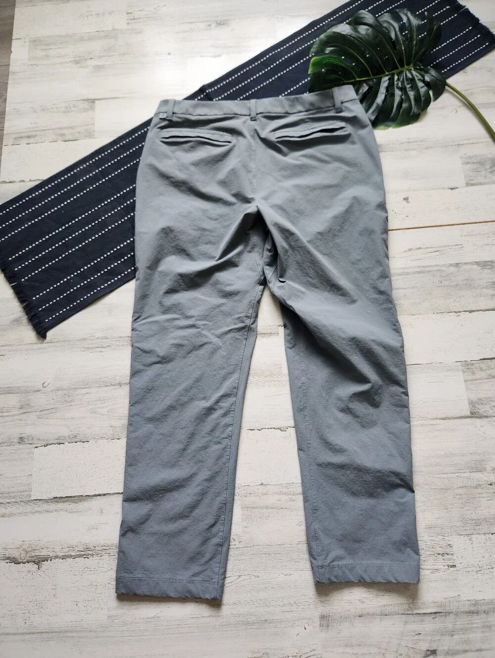 Lululemon ABC Classic Fit Trouser Pants Stretch Cotton VersaTwill Belgian Blue36
