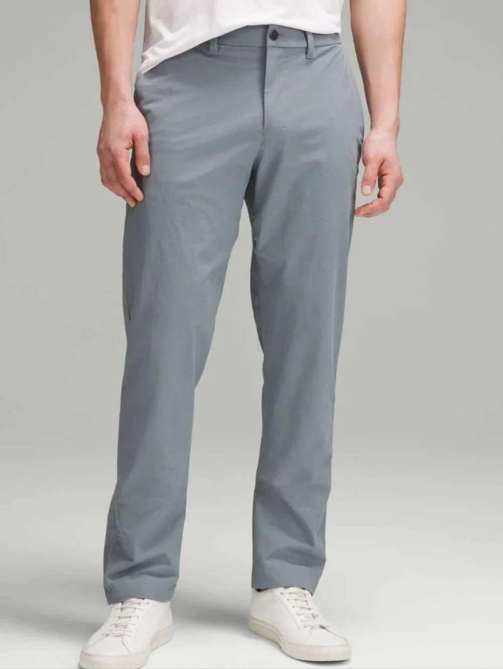 Lululemon ABC Classic Fit Trouser Pants Stretch Cotton VersaTwill Belgian Blue36