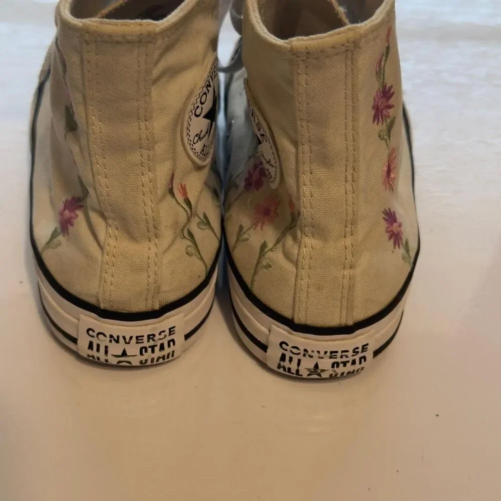 Converse top #floral high