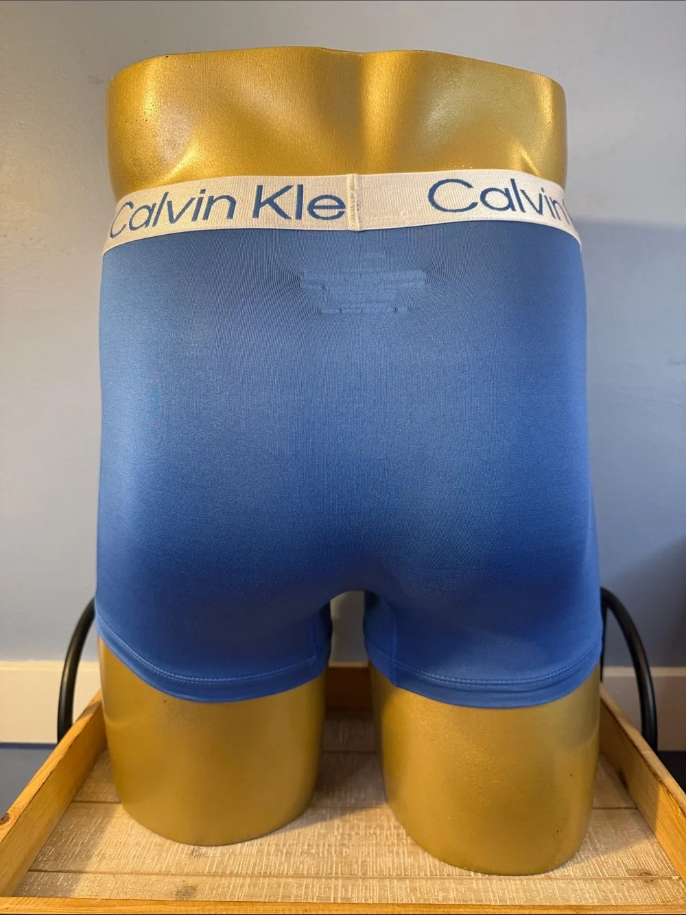 Calvin Klein True Blue Performance Boxer Briefs Large