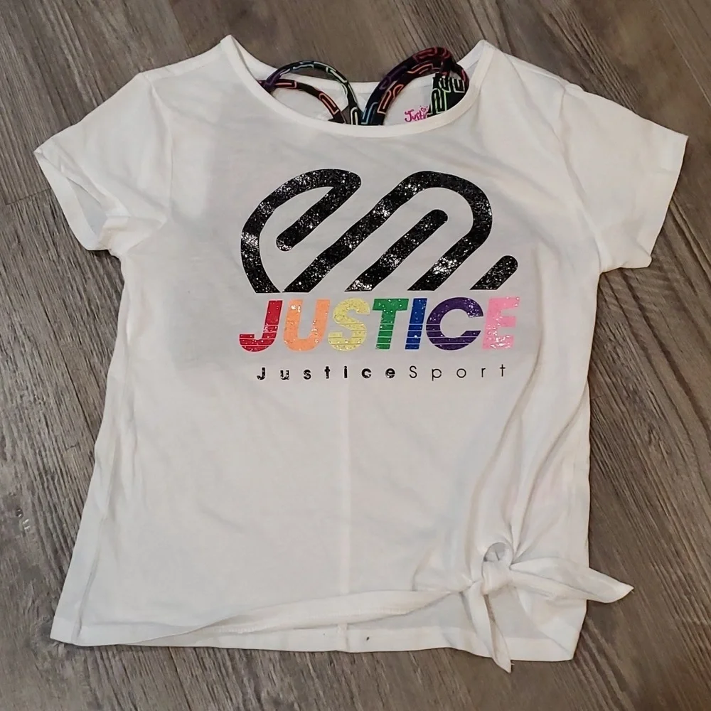 Justice shirt new