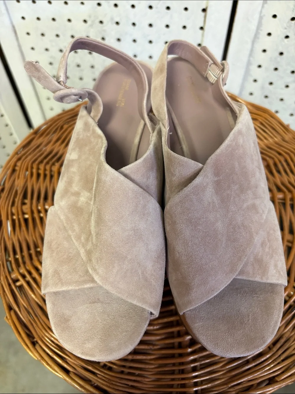 Diane Von Furstenberg cork straps like