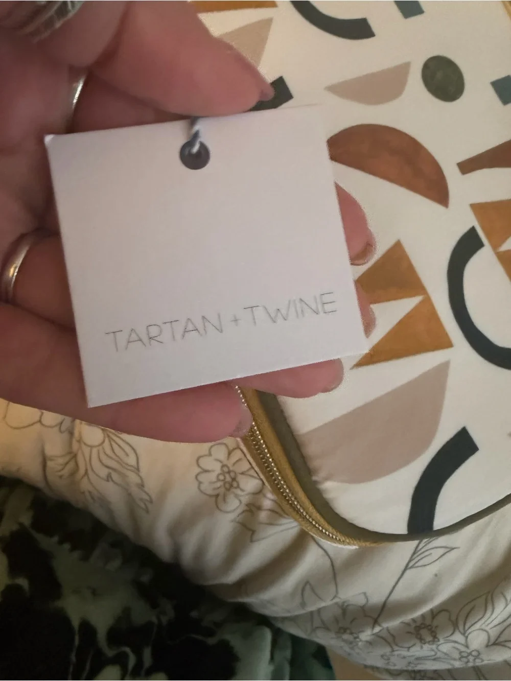 Tartan + Twine structured cosmetic