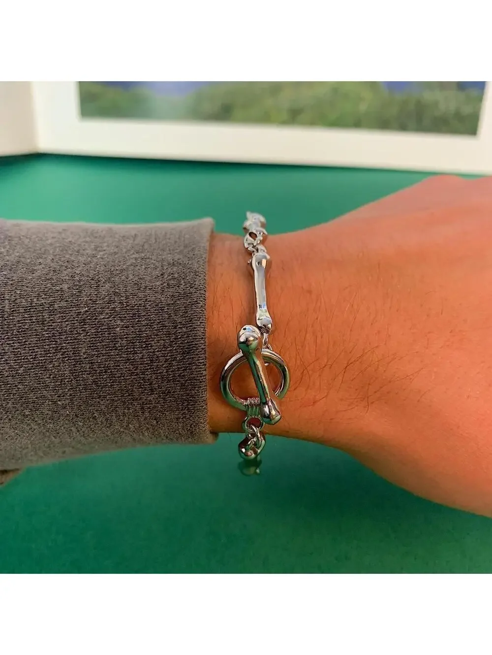 N/A 13 #silverbraclet