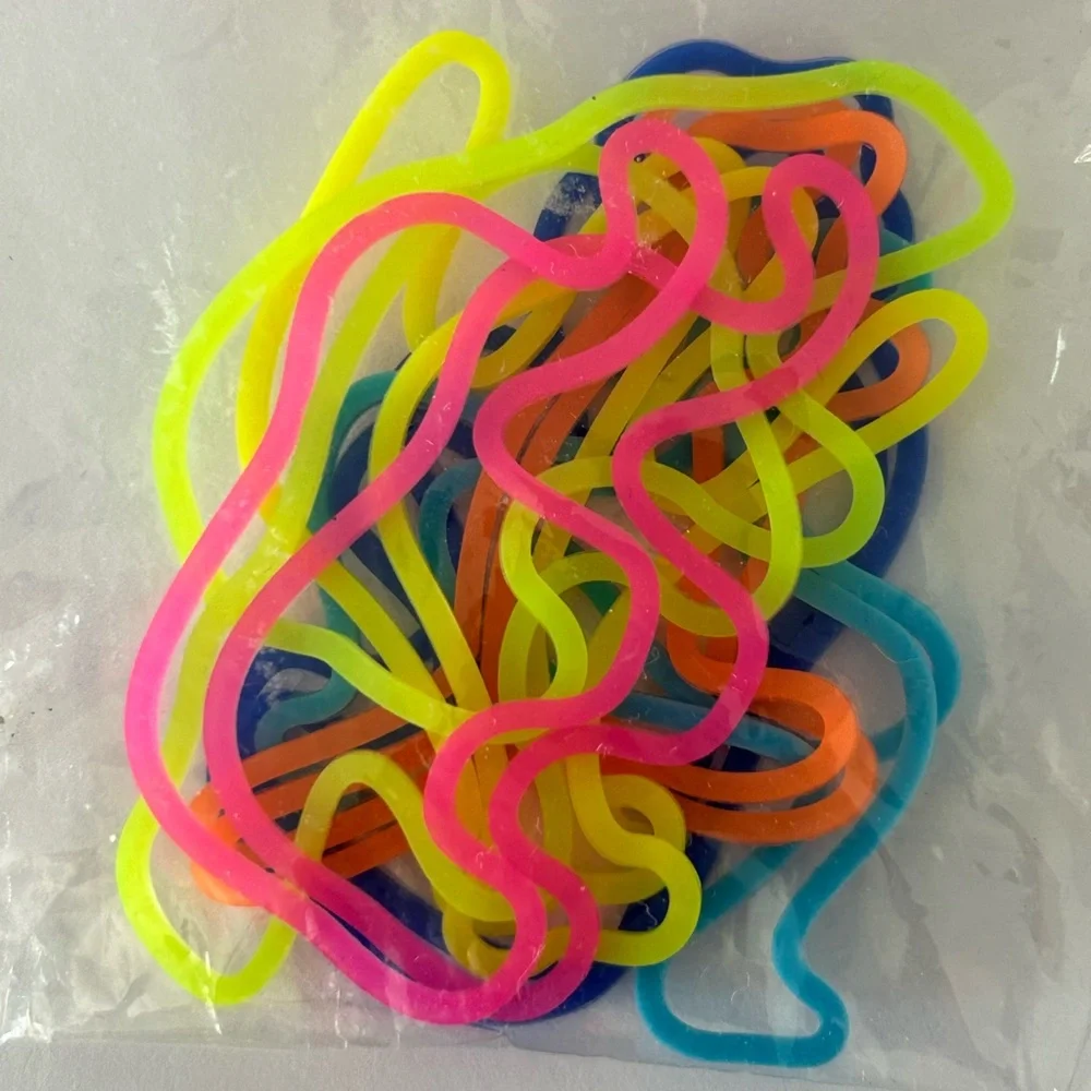 🦋 5/$25 - Y2K Zoo Animal Rubber Bands Bracelets from the 2000’s Silly Bandz