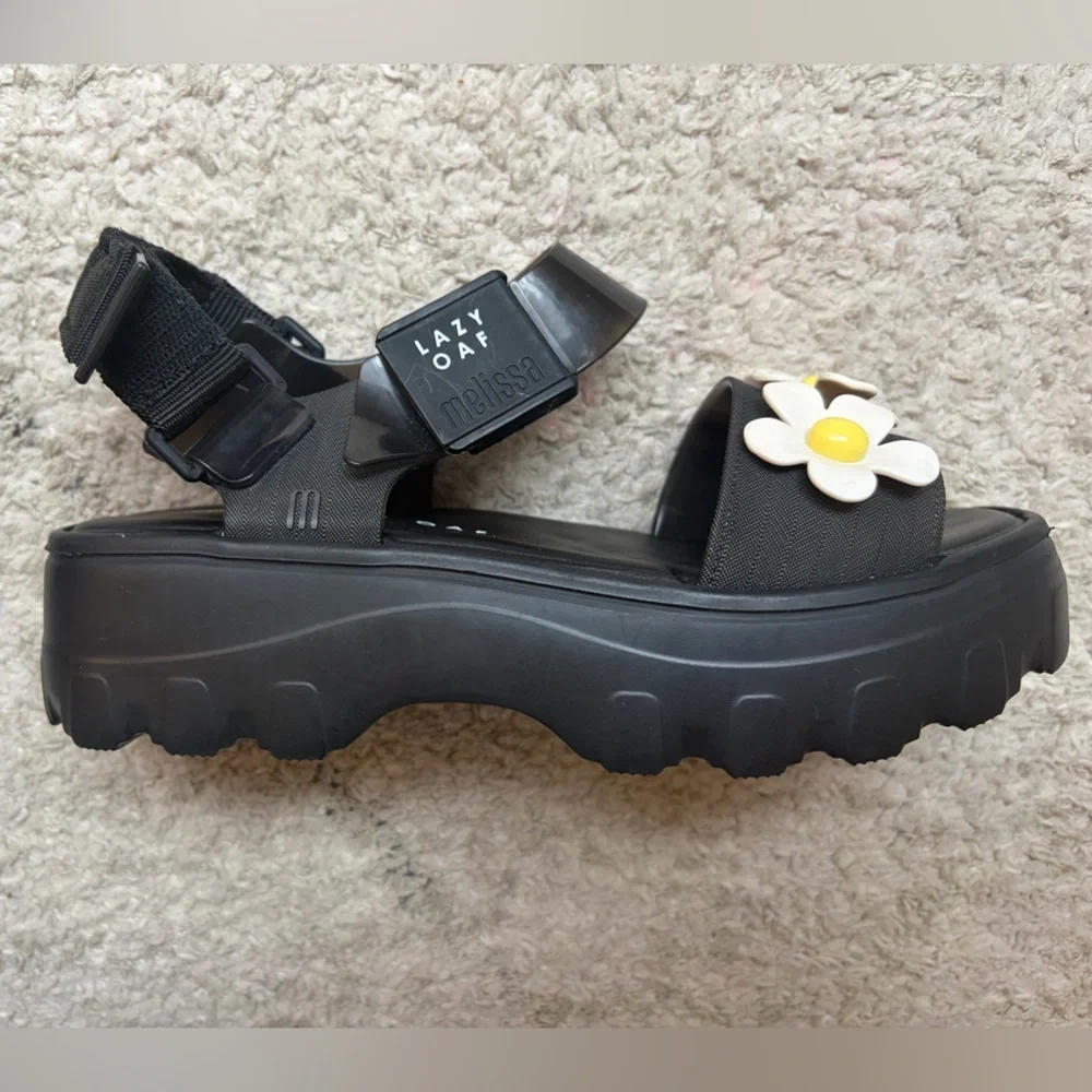 Lazy Oaf laying black