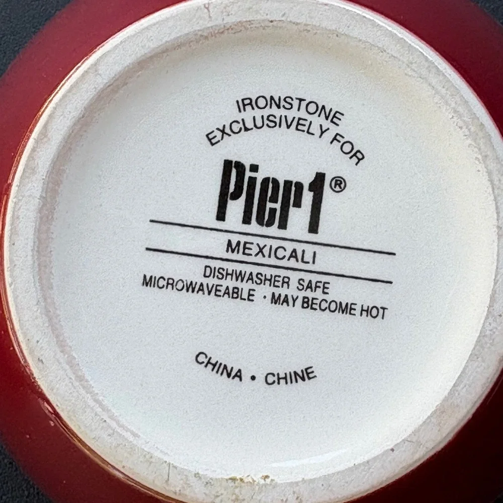 Pier 1 vibrant ironstone