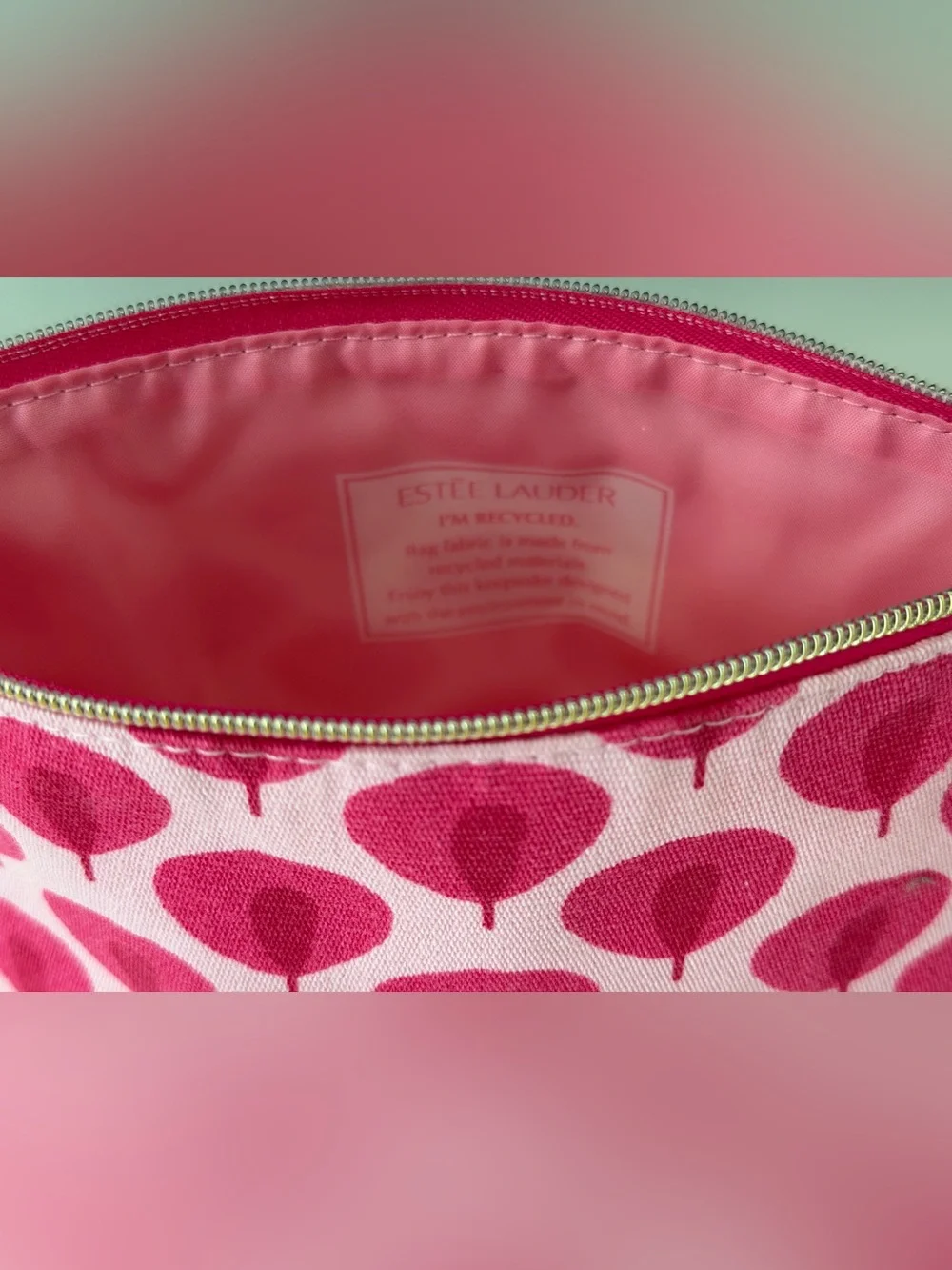 Estee Lauder bright patterned
