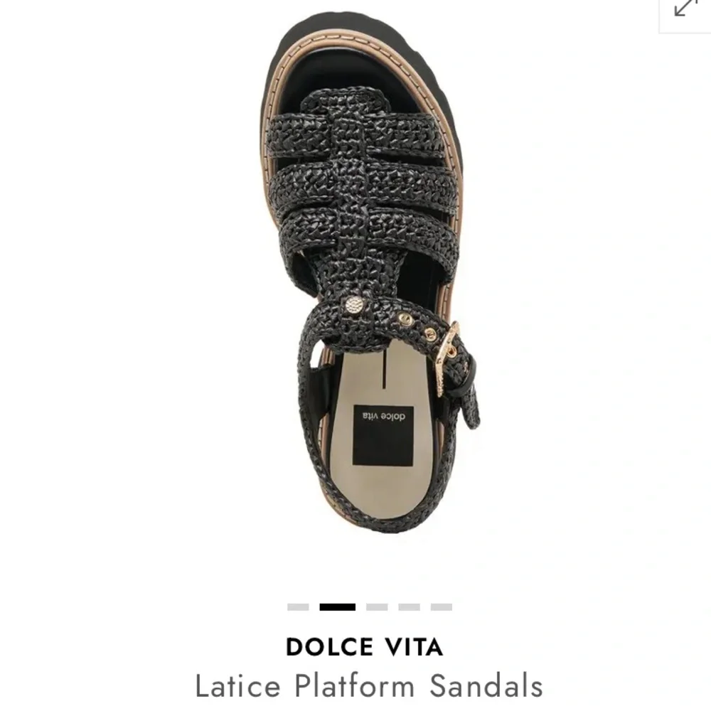 Dolce Vita braided lift platform