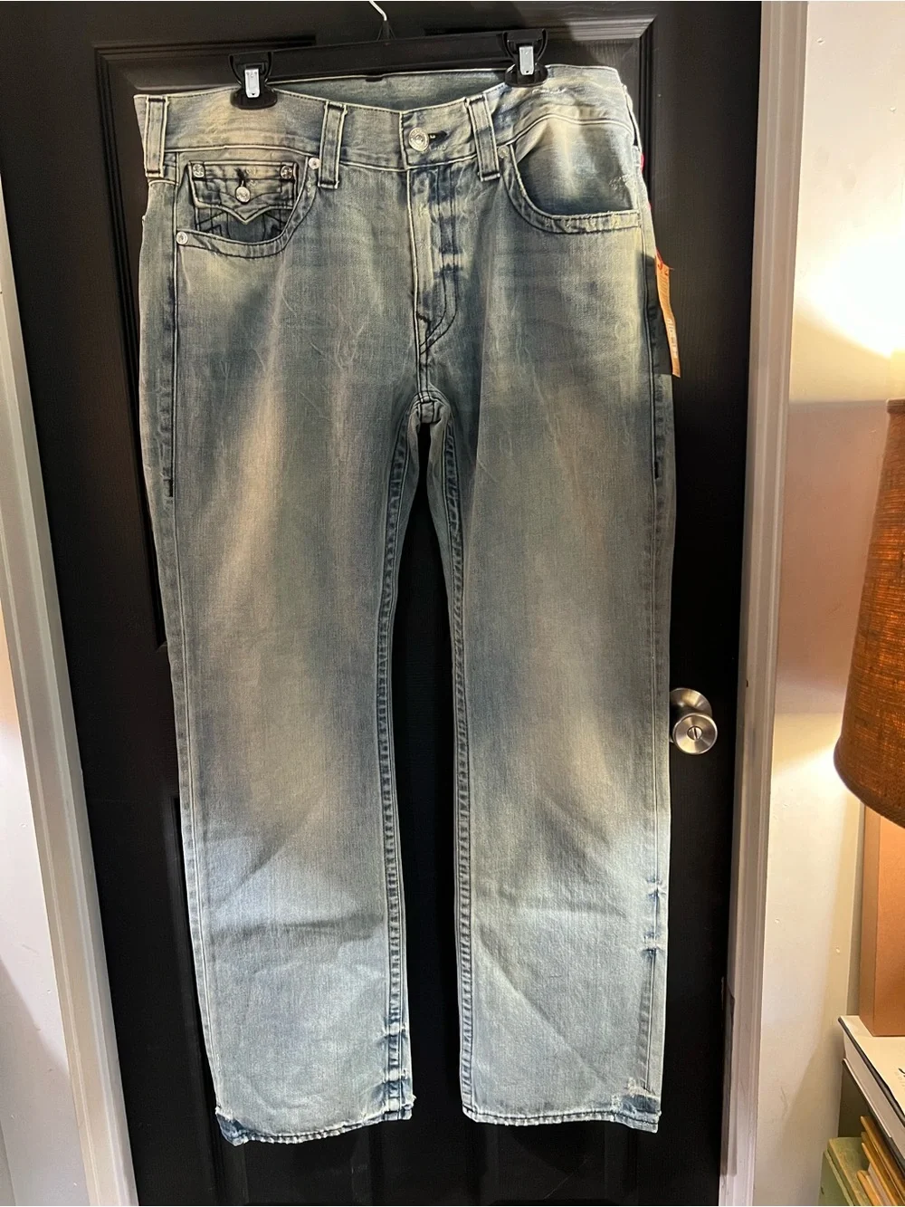 True Religion Light Blue Men’s Straight Jeans