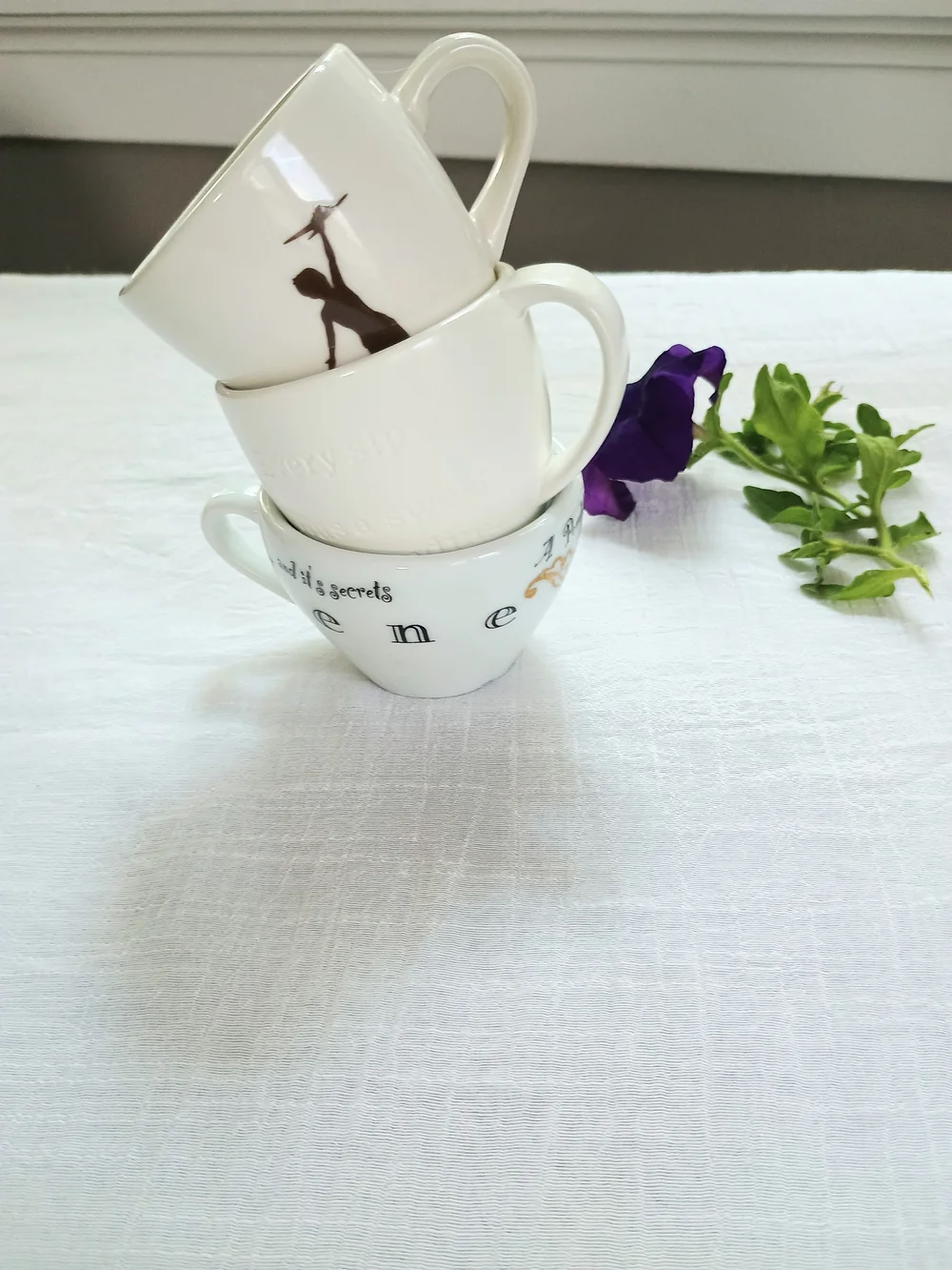🤎 ECLECTIC CHIC 🤎  x 3 Seattle Lover's Espresso Cups, Starbucks / Storyville