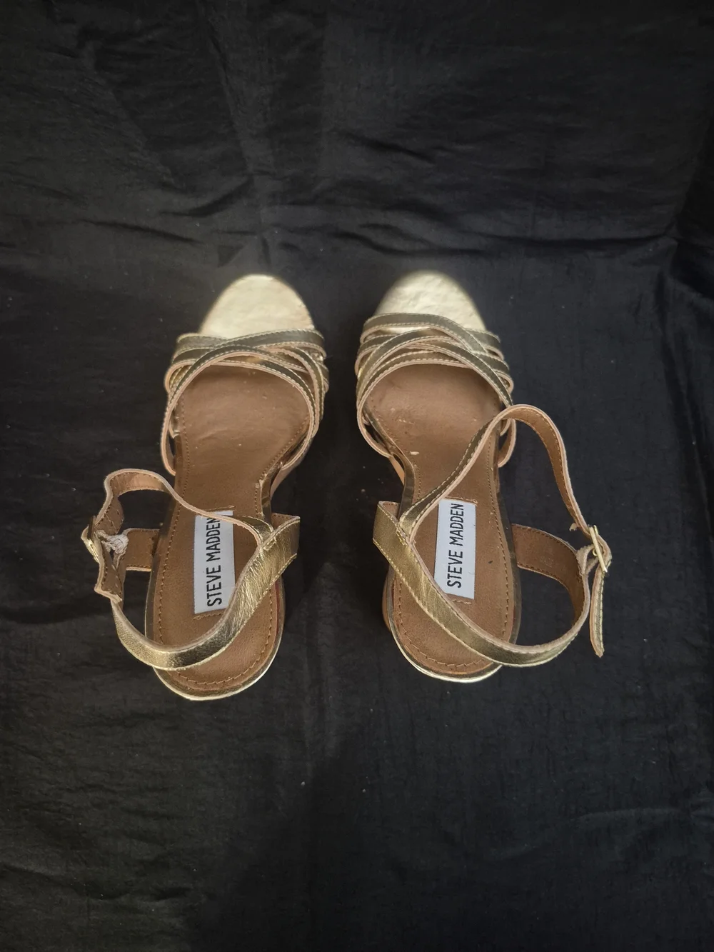 Steve Madden block feminine sandals