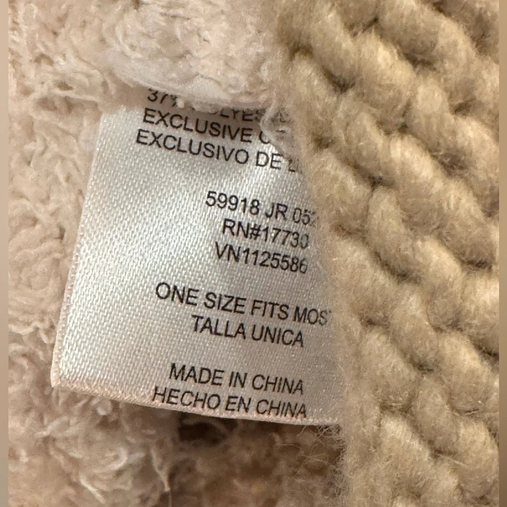 Newborn photo shoot outfit Adorable Tan Fox Knit Hat and Diaper Cover Set