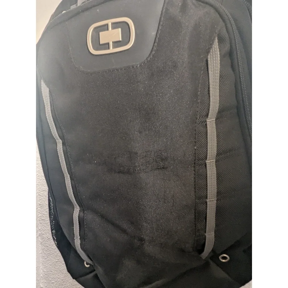 OGIO Black Laptop Backpack Travel School Work Computer Daypack Organizer Bag
