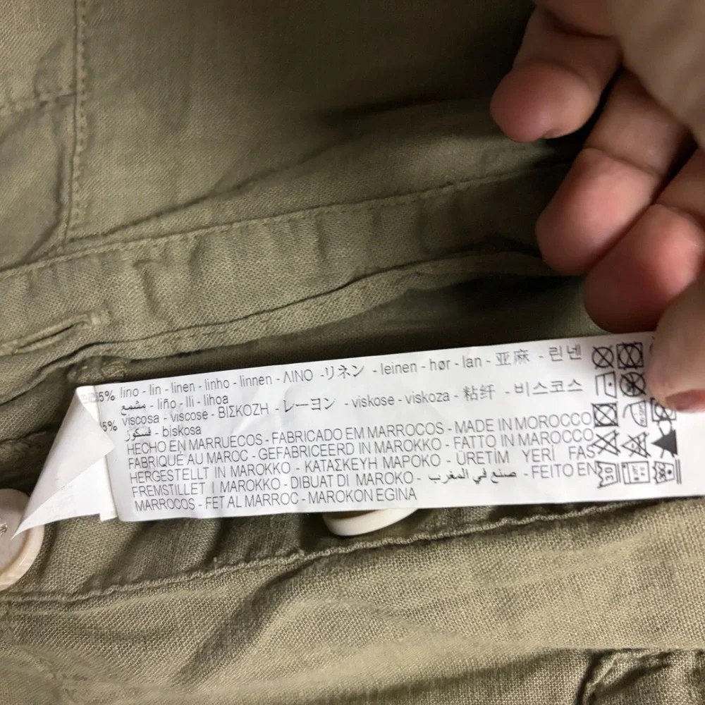 Zara linen blend