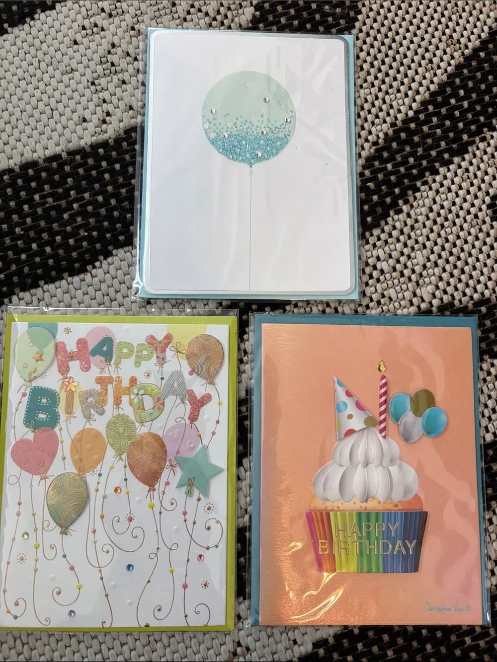 🆕Papyrus 5 Piece Birthday Greeting Card Bundle