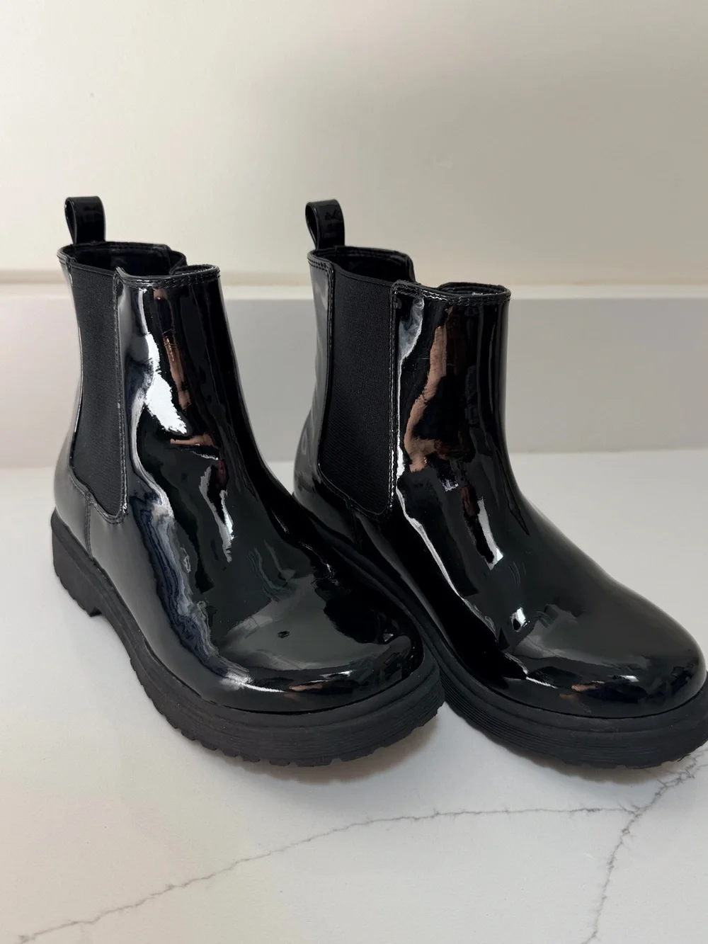 Crewcuts Girls Synthetic Chelsea Boots