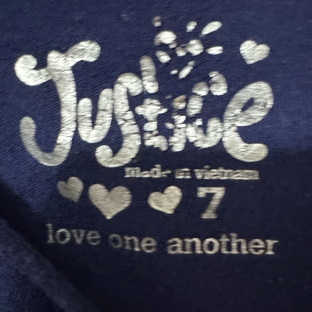Justice girls size