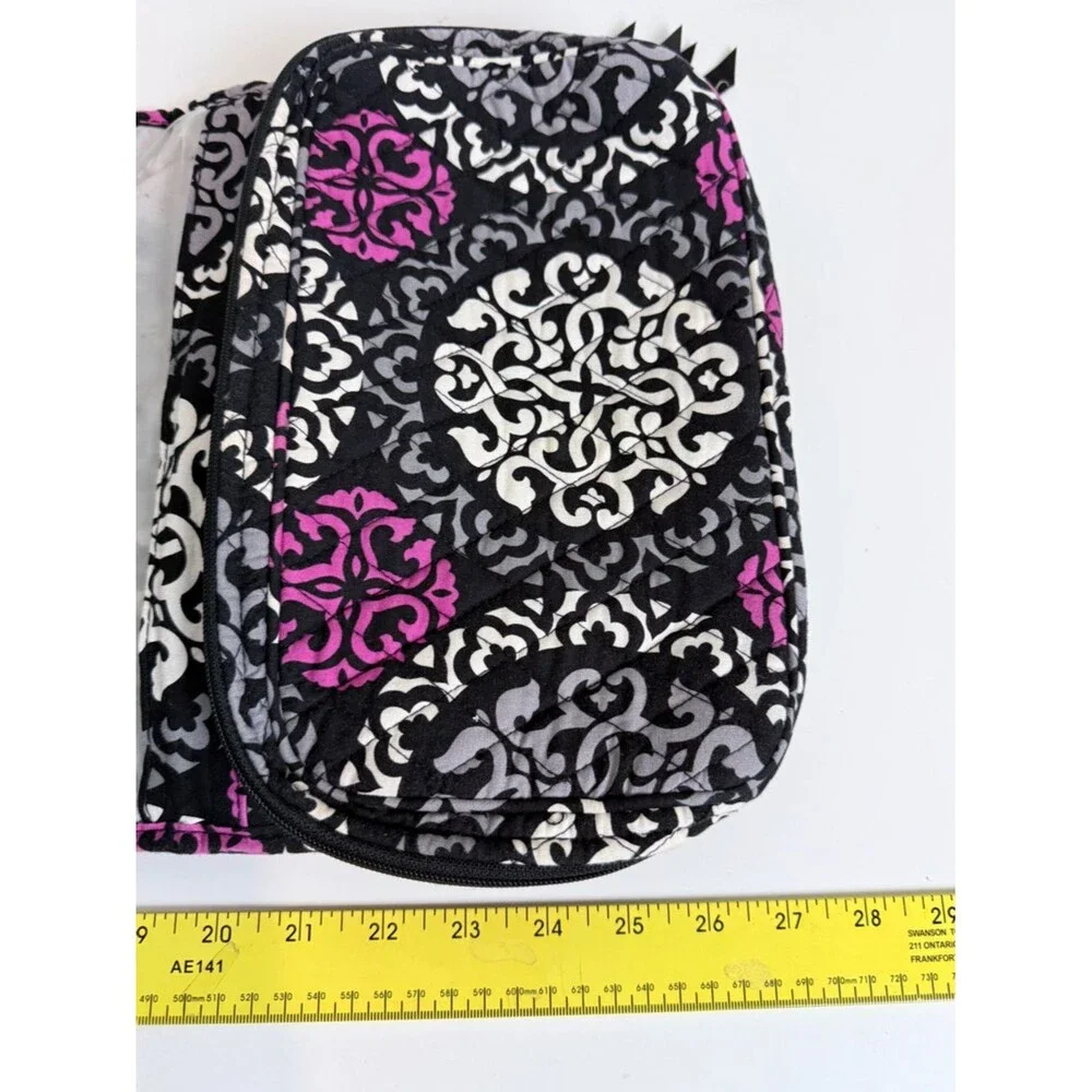 Vera Bradley Travel Hanging Cosmetic Case Scroll Medallion