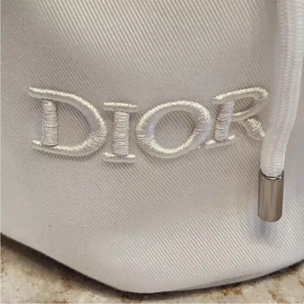 Christian Dior Makeup/Cosmetic drawstring pouch