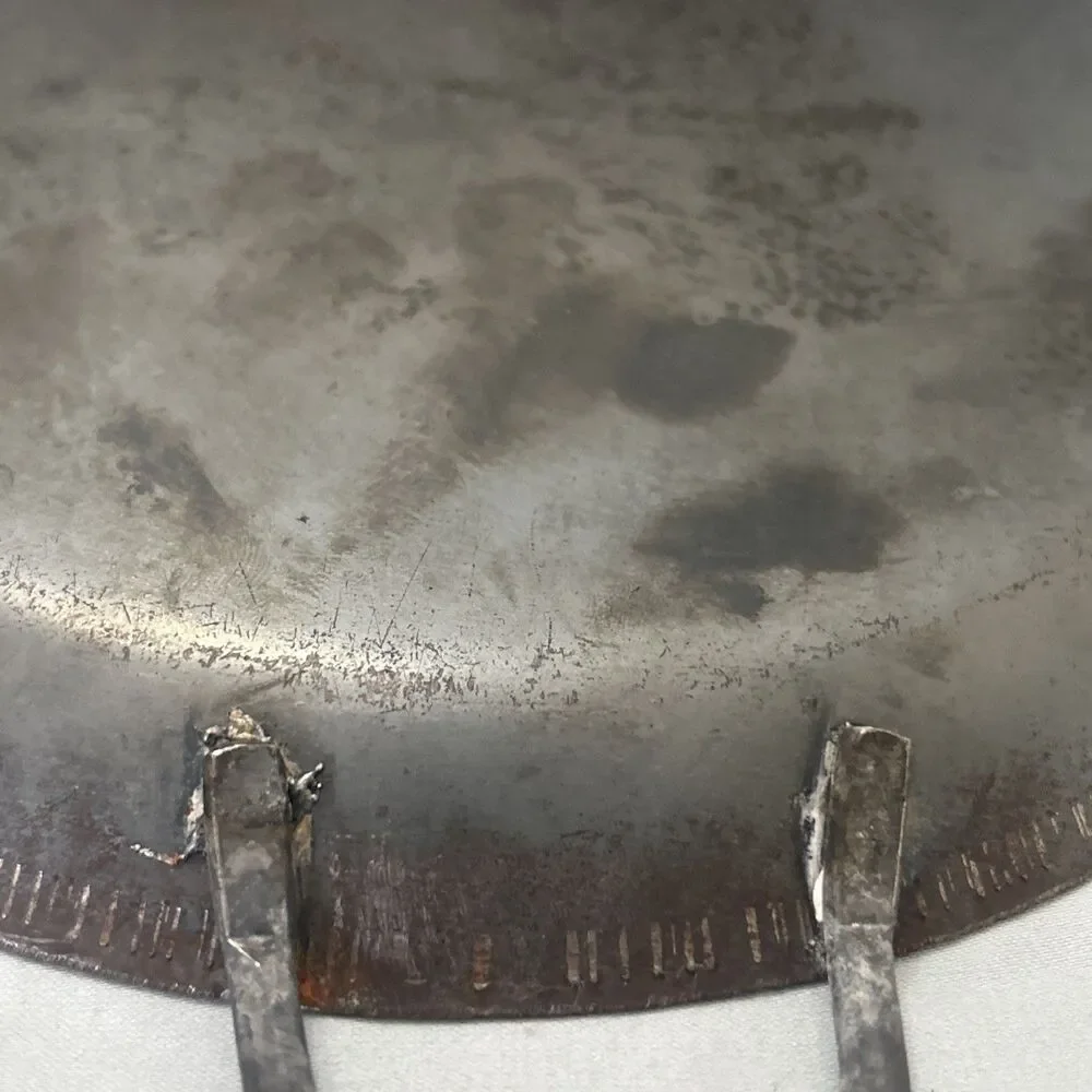 Vintage Mexican Cast Aluminum Comal Griddle