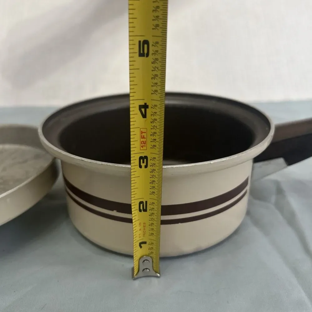 Vintage Masterbilt By MIRRO 1 Quart Saucepan Pot With Lid