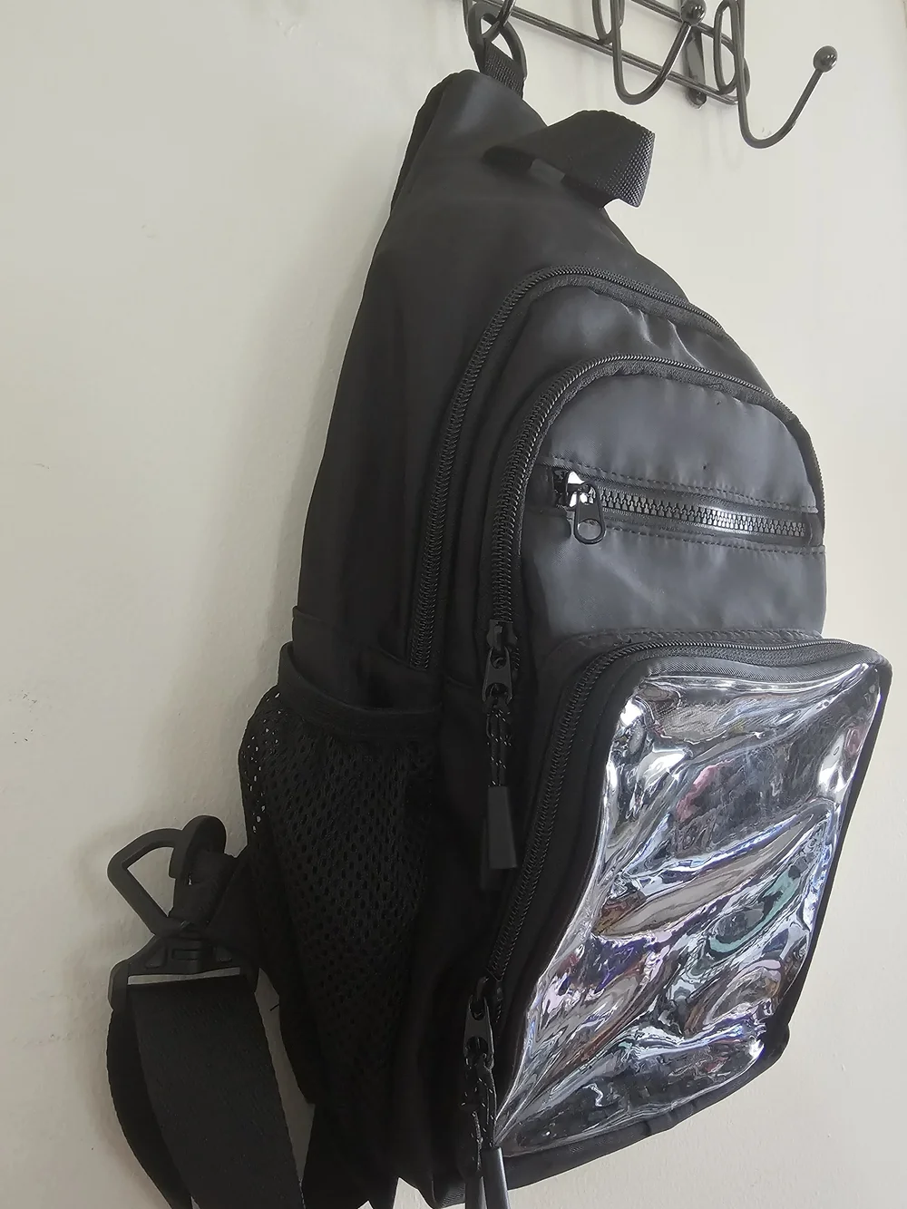 Enamel Pin Sling Backpack