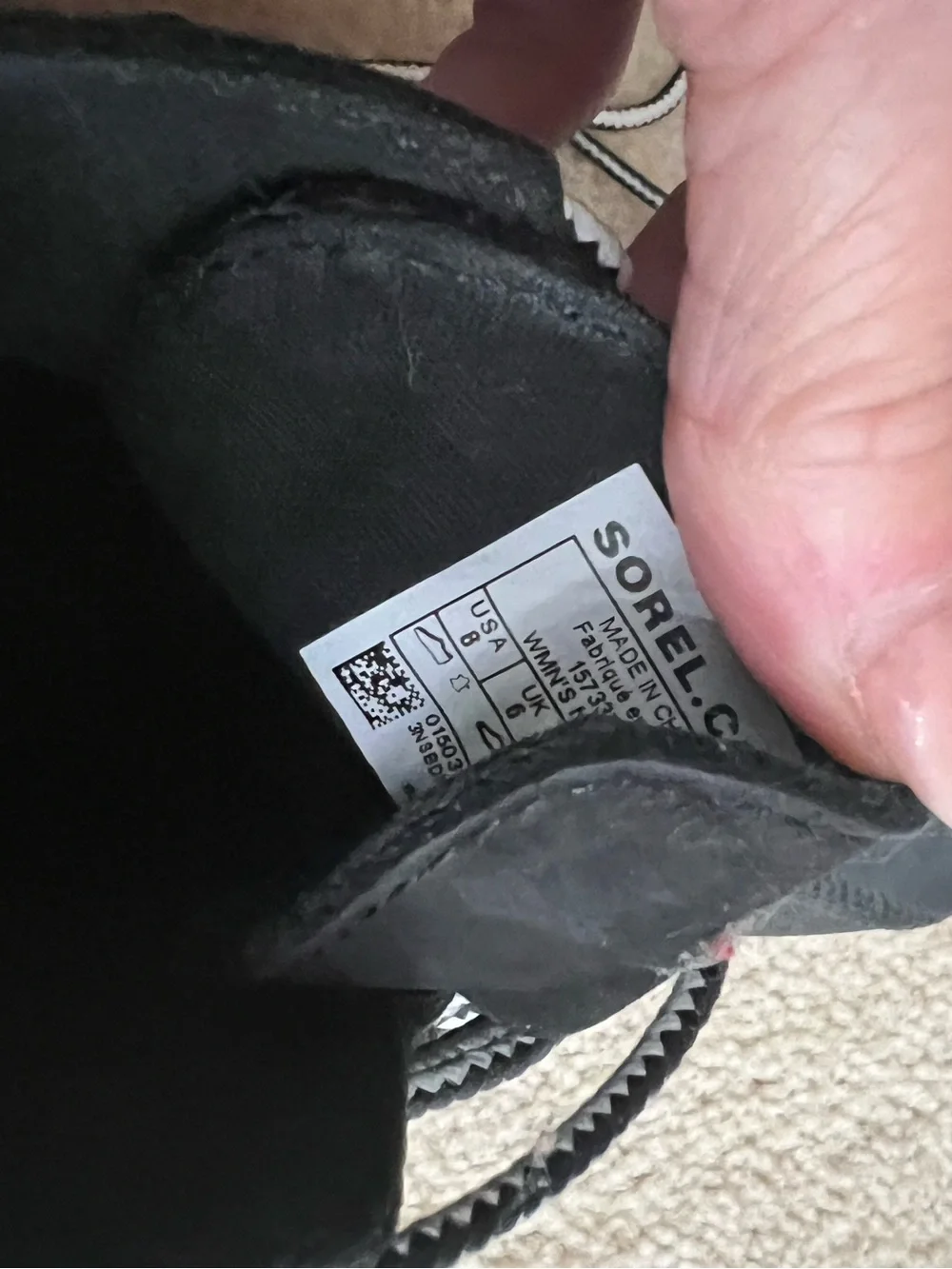Sorel lace up