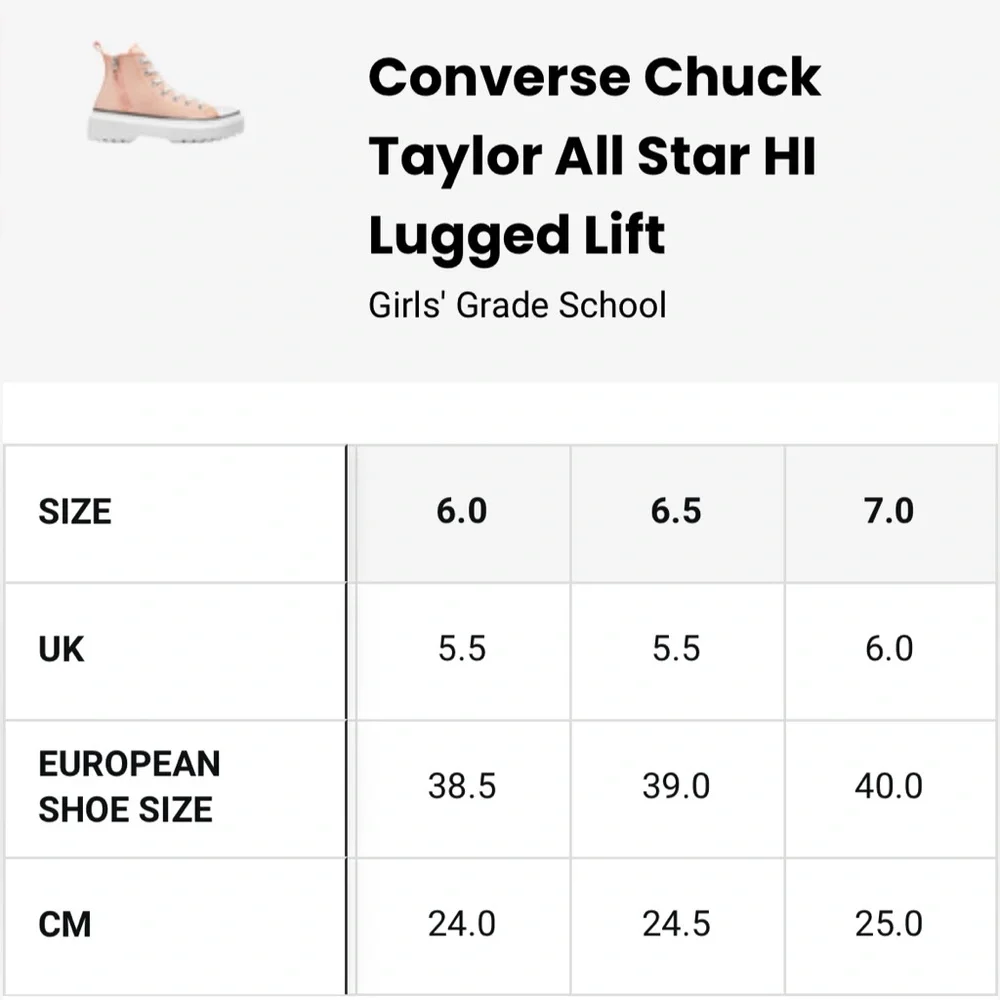 Converse details product